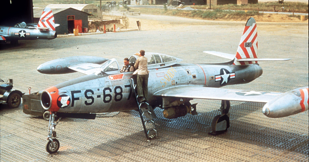 Republic F-84 Thunderjet nad Koreą (1950-1953)