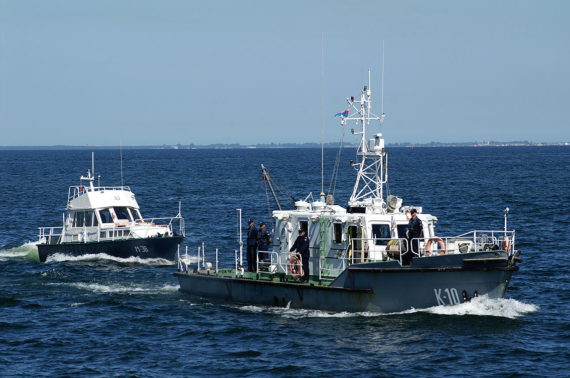 Kutry i motorówki hydrograficzne Marynarki Wojennej