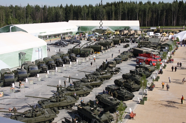Wystawa Armija-2015 w Kubince