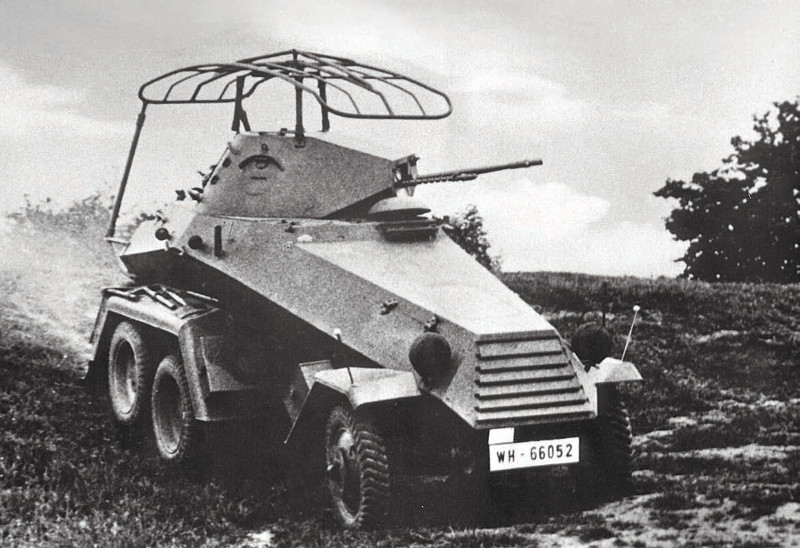 Ciężkie samochody pancerne Sd.Kfz. 231, 232 i 263 (6-Rad)