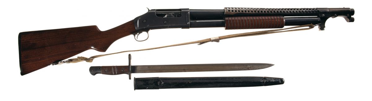 Trench gun – amerykańska śrutówka z bagnetem