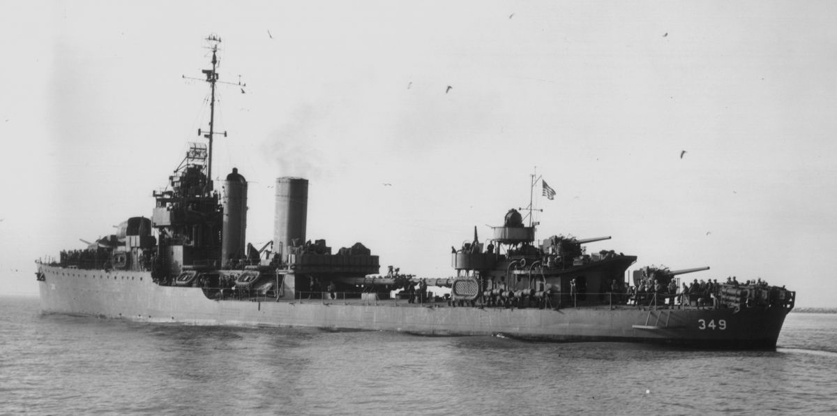 Amerykańskie niszczyciele typu Farragut (2)