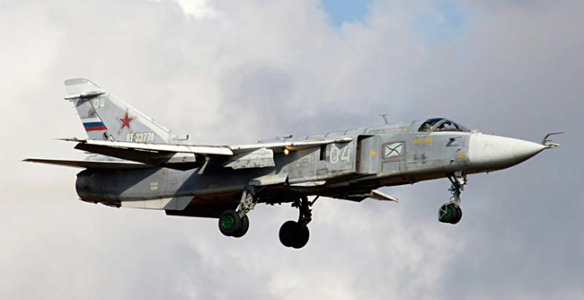 Wycofanie bombowców Suchoj Su-24 Fencer-C