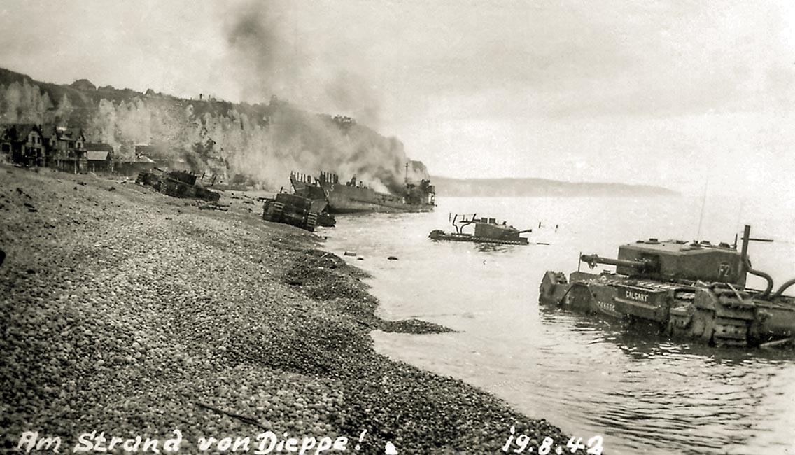 ,,Eksperymentalna operacja desantowa” – rajd na Dieppe 19 sierpnia 1942 roku