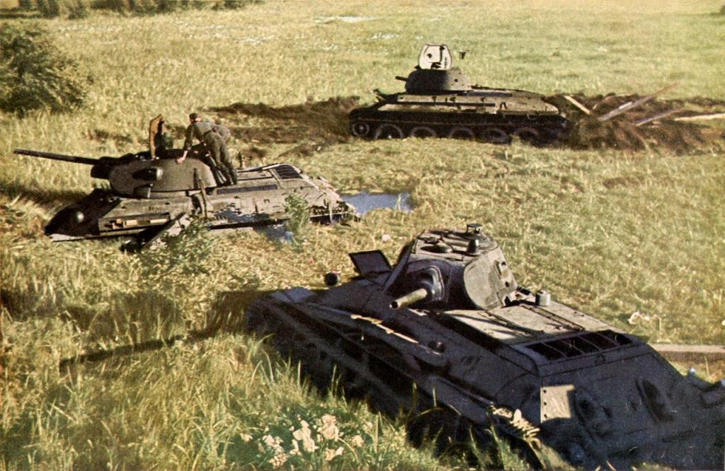 Czołgi T-34 w operacji „Barbarossa”