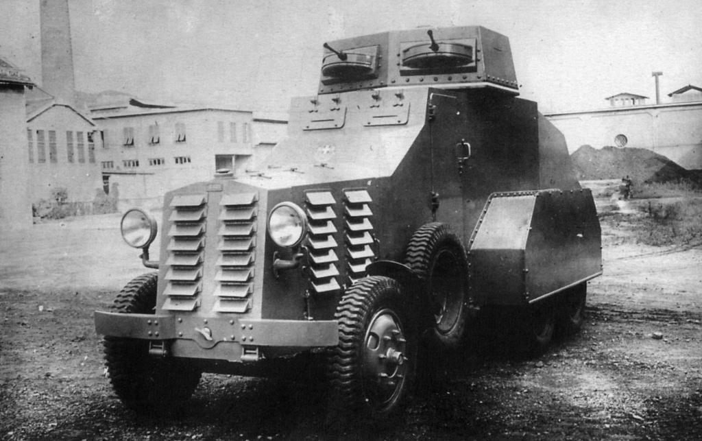 Włoskie samochody pancerne 1912–1939