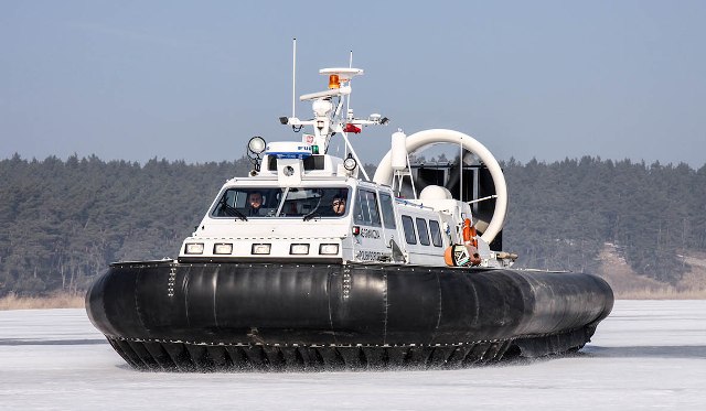 Poduszkowce w ochronie granicy