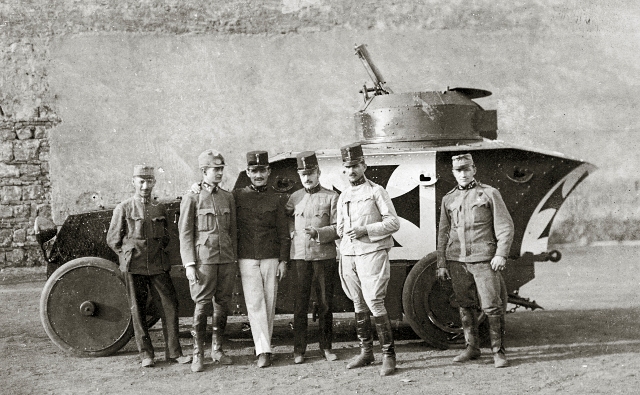 Pancerne lwy Habsburgów. Broń pancerna monarchii austro-węgierskiej  Cz. 1
