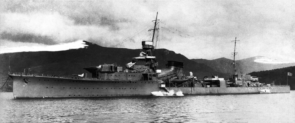 Japoński ciężki krążownik Yubari