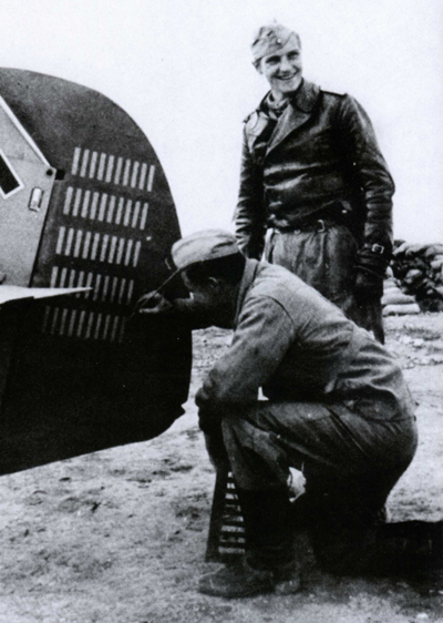 Hptm. Hans-Joachim Marseille.  Afrykańska gwiazda Luftwaffe