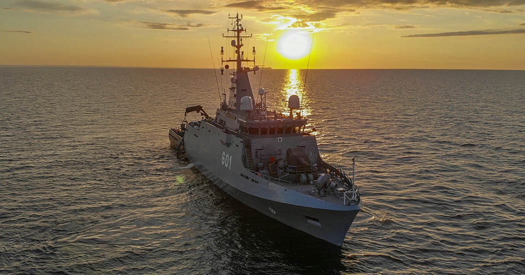 Z pokładu ORP „Kormoran”
