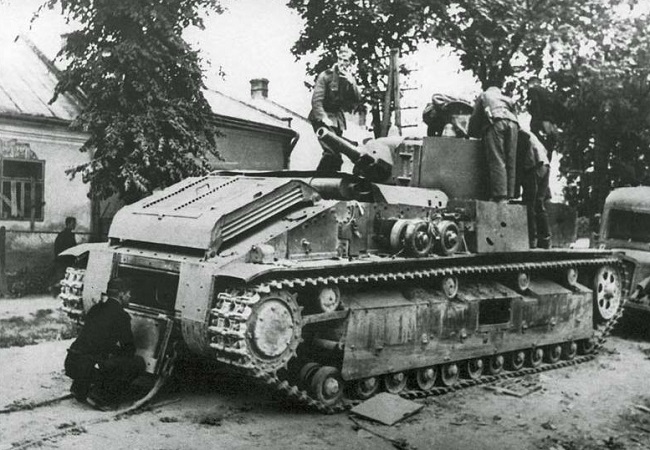 Czołgi T-28 w walce