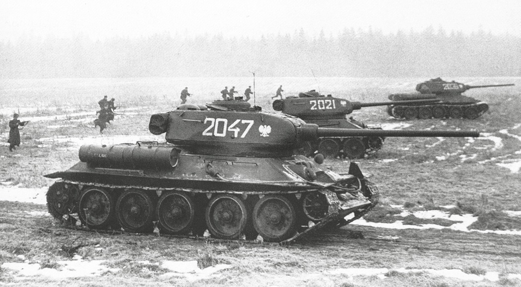 Czołgi T-34 w Wojsku Polskim w latach 1945–1989