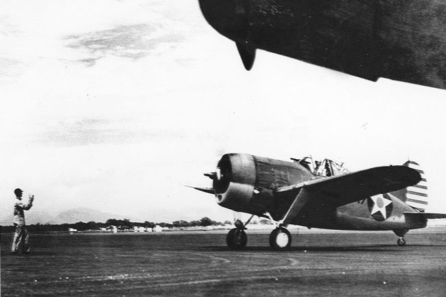 Brewster F2A Buffalo w służbie amerykańskiej