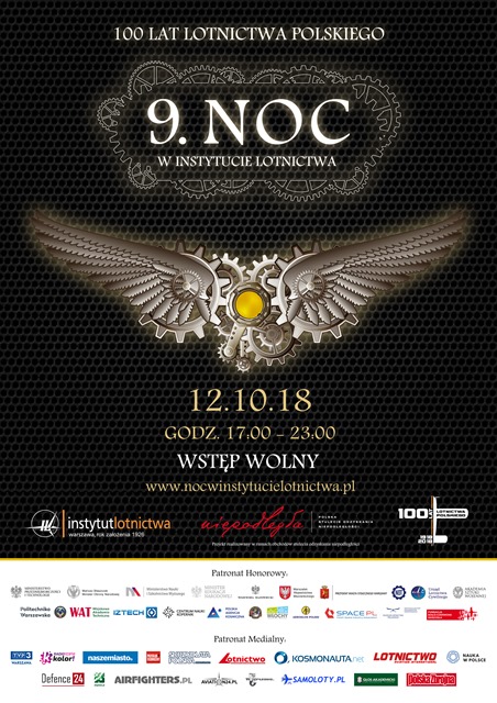 9. Noc w Instytucie Lotnictwa
