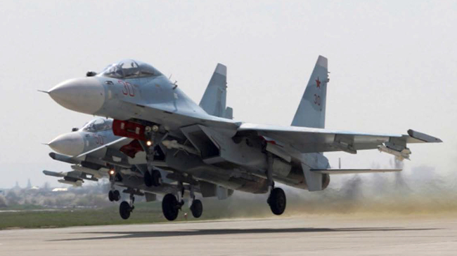 Rosyjski myśliwiec wielozadaniowy Su-30M2