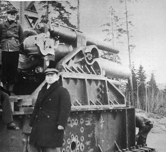 Prototypowy moździerz kalibru 310 mm