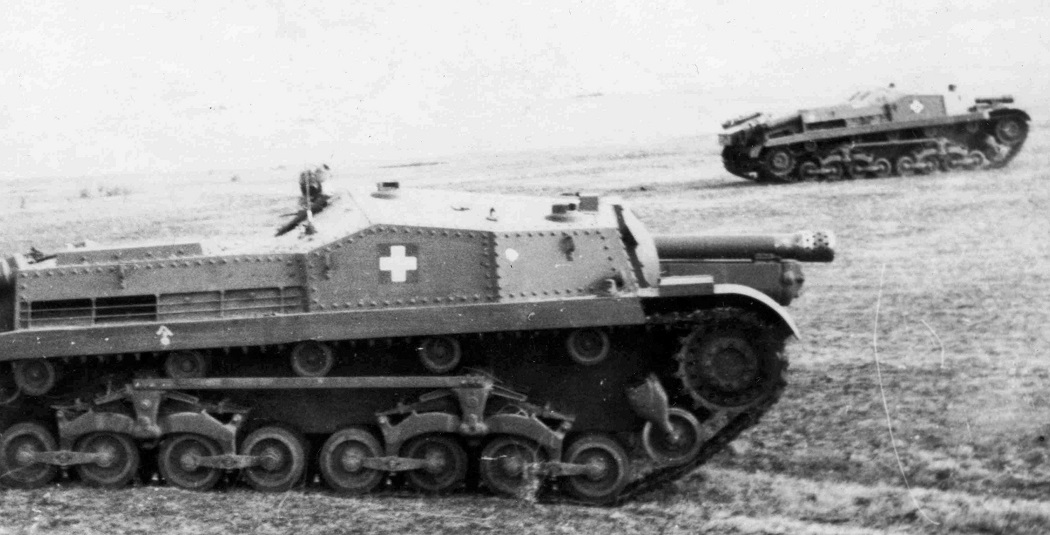 Działania bojowe artylerii szturmowej. 1. i 10. Batalion Dział Szturmowych