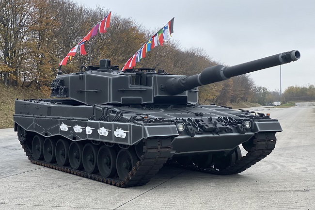 „Czterdziestolatek” Czołg Leopard 2