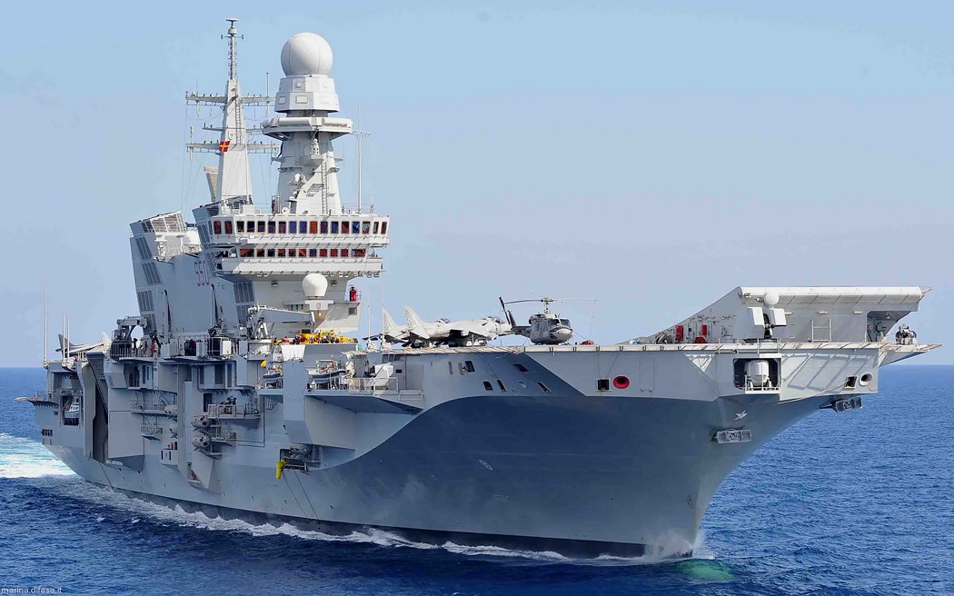 Cavour – najnowszy lotniskowiec Marina Militare