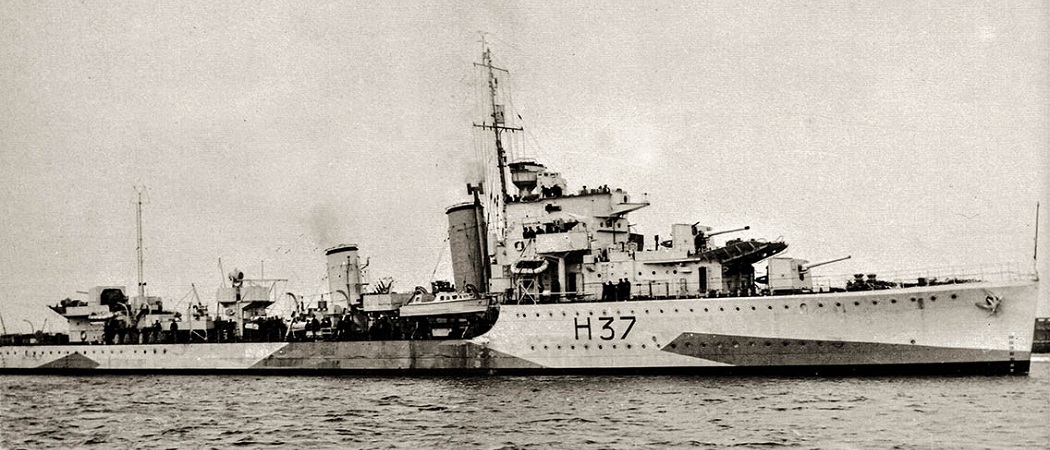Waleczny ORP Garland 1940-1941