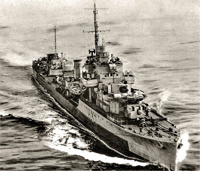 Niezłomny ORP Garland 1942-1946