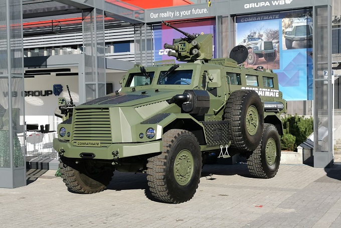 Systemy uzbrojenia i wielozadaniowy Combatmate. Grupa WB z nowościami na MSPO 21