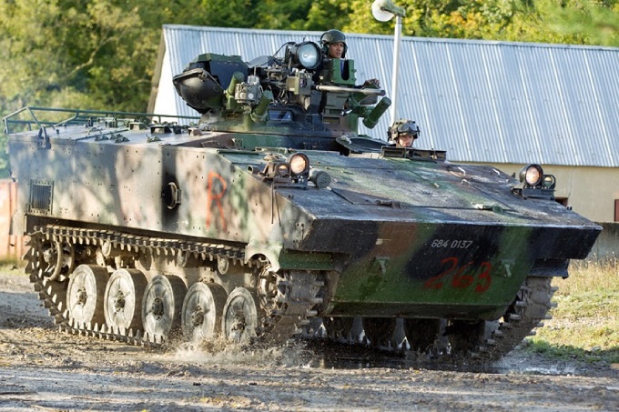AMX-10P. Bojowy wóz piechoty Armée de Terre