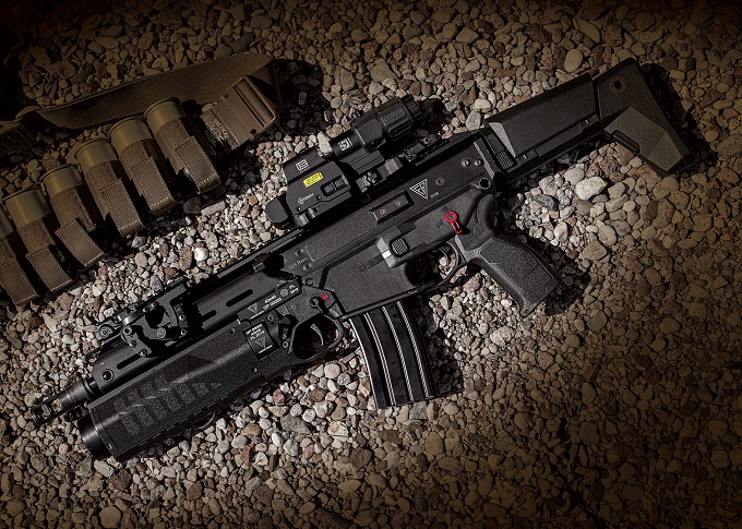 Granatnik podwieszany MSBS kalibru 40 mm, odsłona druga