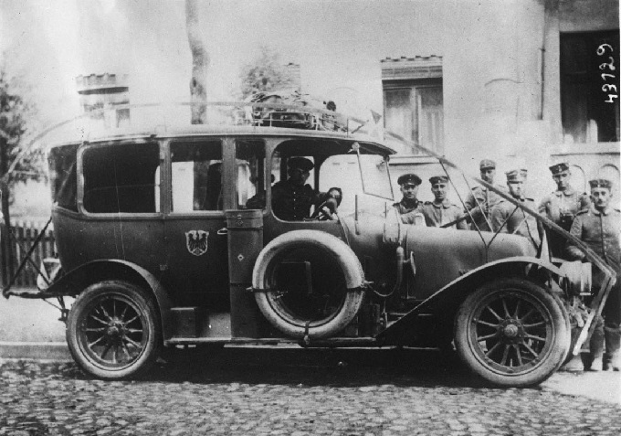 Cesarska armia niemiecka i motoryzacja podczas Wielkiej Wojny