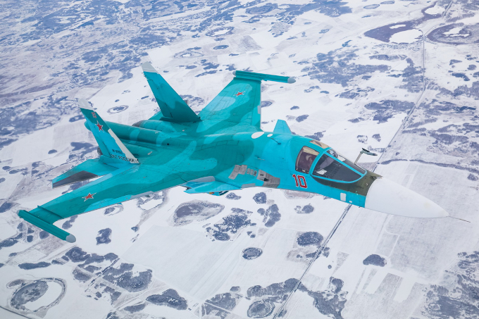 Samolot uderzeniowy Suchoj Su-34