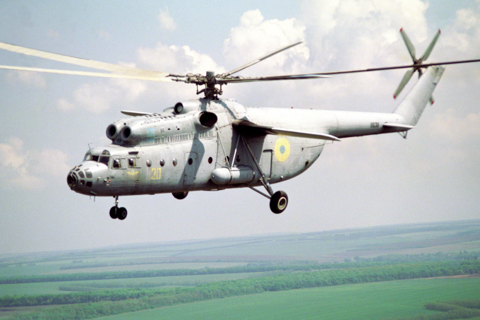 Ciężki śmigłowiec transportowy Mil Mi-6