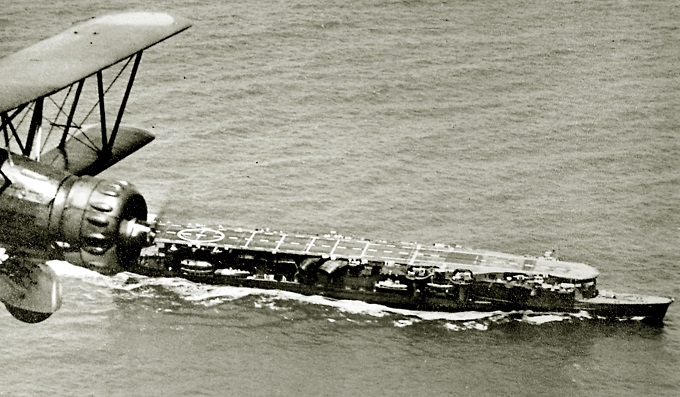 Lotniskowce Cesarskiej Floty. Okres międzywojenny