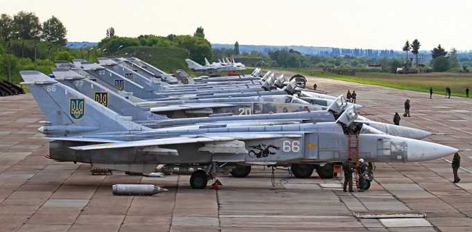 Ukraińskie Su-24 – cierń w rosyjskim oku