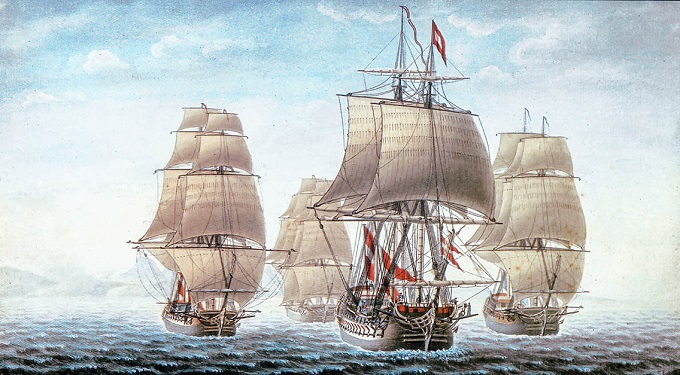 Liniowce, korsarz i kanonierki. Bałtyk zachodni, Kattegat i Skagerrak 1807–1813, część 1