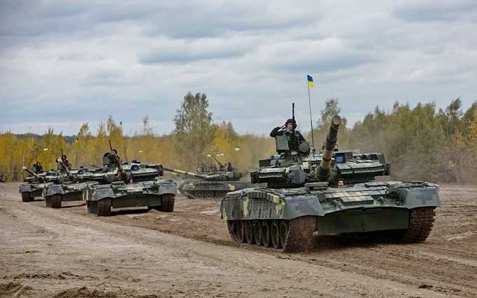 Ukraińska służba czołgów T-80