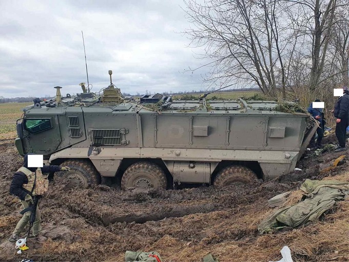Rosyjskie ciężkie pojazdy MRAP i ich udział w wojnie z Ukrainą