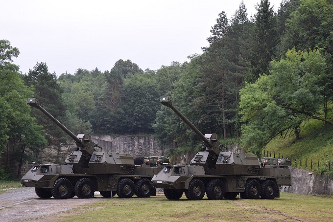 Samobieżna armatohaubica Zuzana-2 kalibru 155 mm
