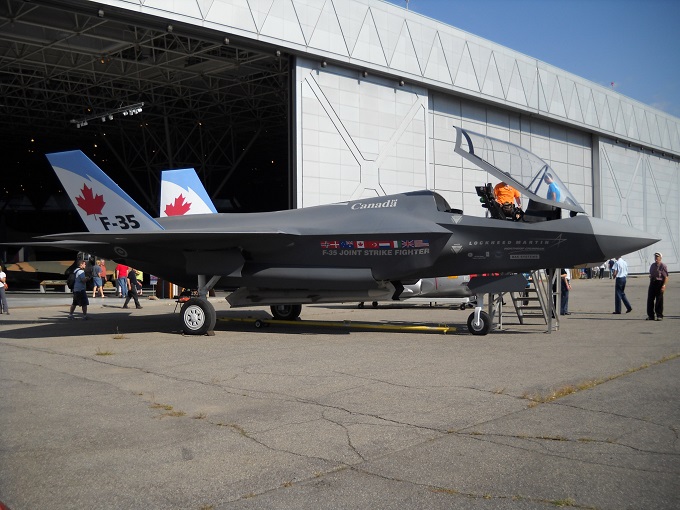 Kanada przesiada się na F-35