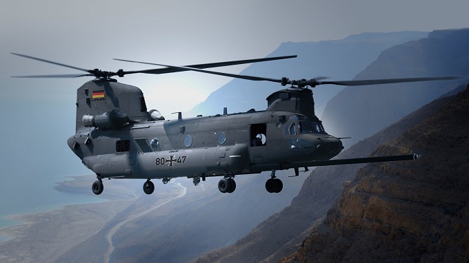 Coraz bliżej CH-47F Chinook w Luftwaffe