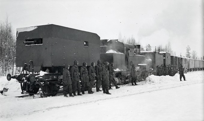 Szwedzkie pociągi pancerne 1940–1945