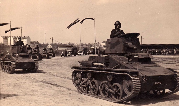 Łotewskie wojska pancerne 1919–1940