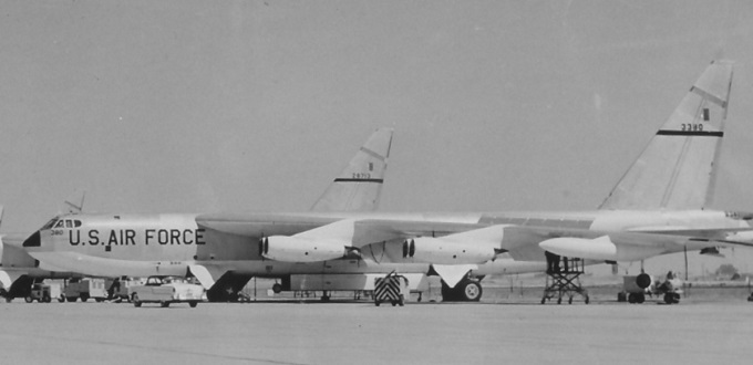 Przypadkowe zestrzelenie B-52 nad Nowym Meksykiem