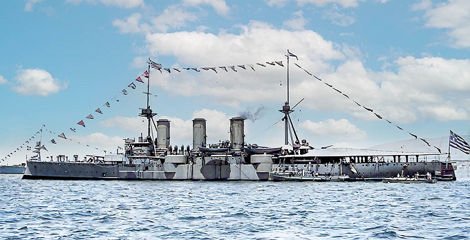 VP Georgios Averof – ostatni krążownik pancerny