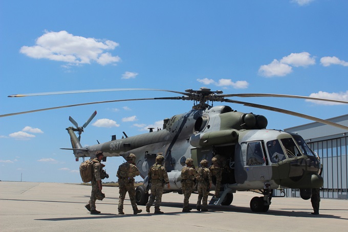 Śmigłowce Mi-171 czeskich sił specjalnych