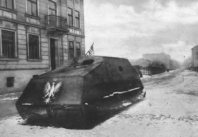 Improwizowane samochody pancerne obrońców Lwowa 1918–1920