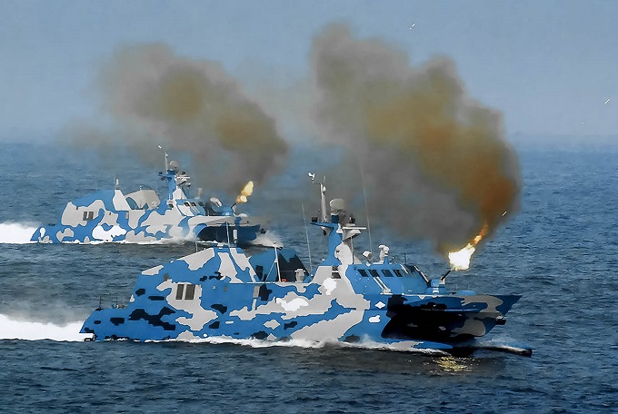 Chińska flota małego morza