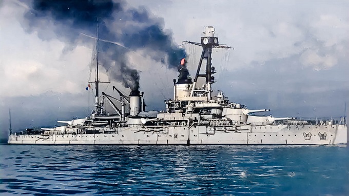 Courbet – pierwsze francuskie drednoty. Część 2