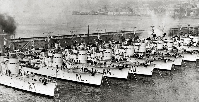 Niszczyciele z Malty – wiosna 1943 roku