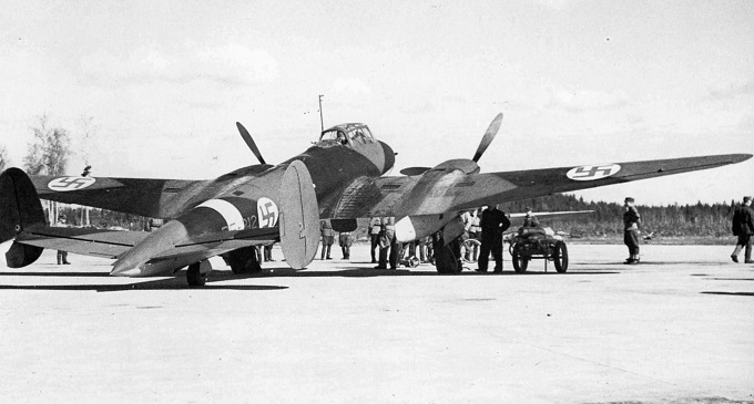 Samoloty Petliakow Pe-2 w służbie Suomen Ilmavoimat.